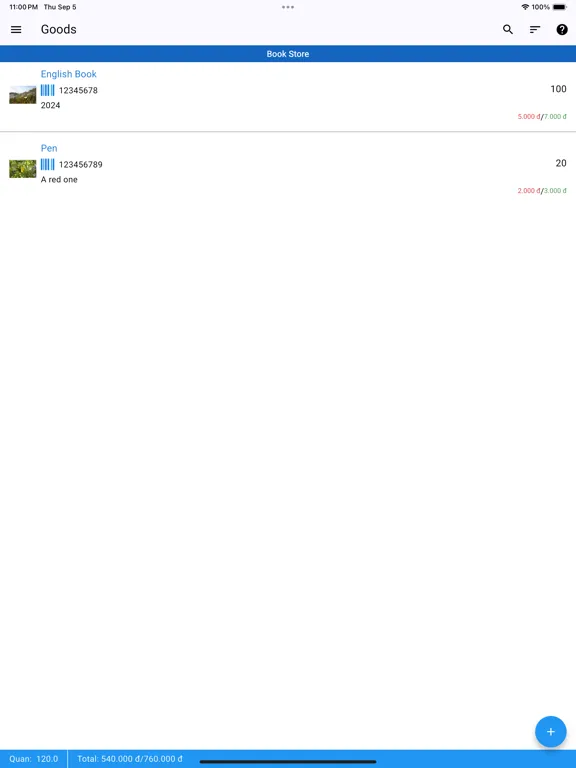 AppViet Stock and Inventory iPad 应用截图