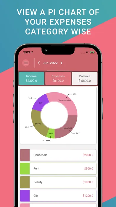 ภาพหน้าจอของ Wallet: Income Expense Tracker