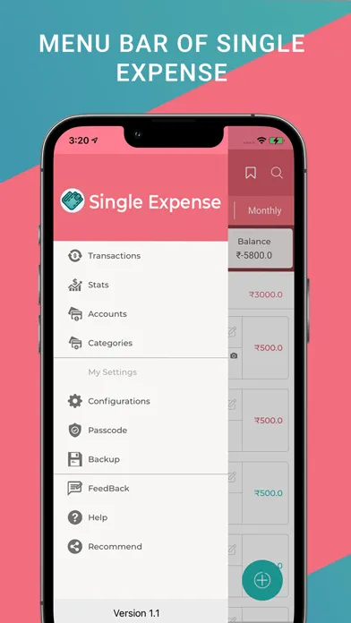 ภาพหน้าจอของ Wallet: Income Expense Tracker