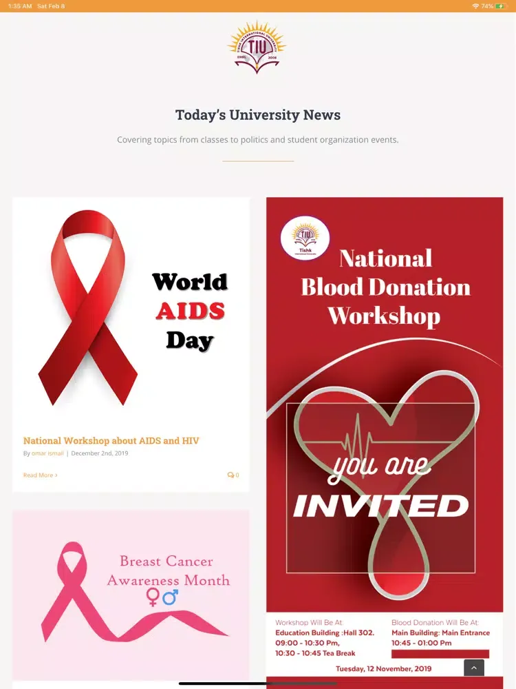 ภาพหน้าจอของ TIU | Nursing iPad 