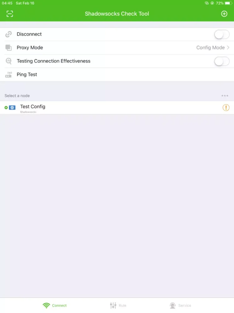 Capturas de pantalla de Shadowsocks Check Tool iPad 