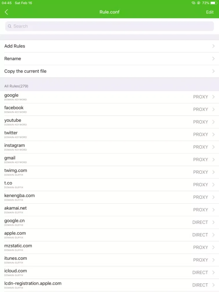 Capturas de pantalla de Shadowsocks Check Tool iPad 