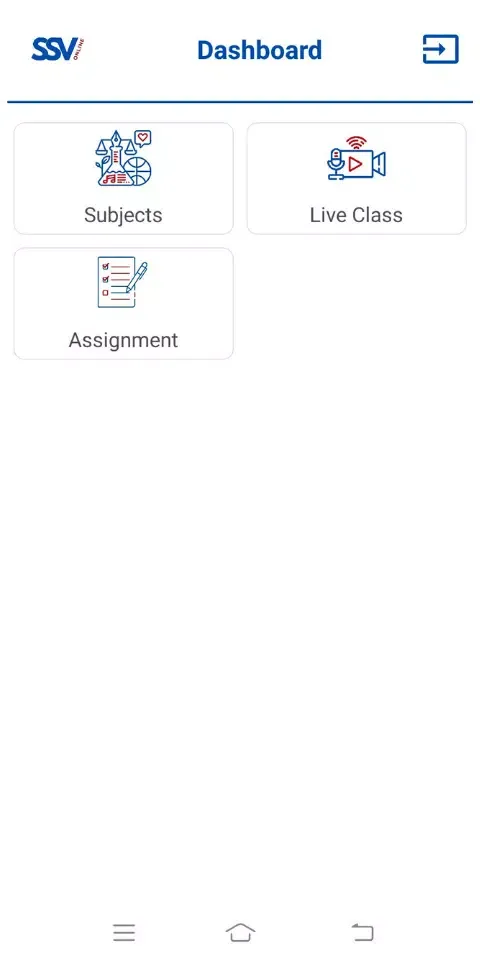 Zrzuty ekranu SSV Online Learning