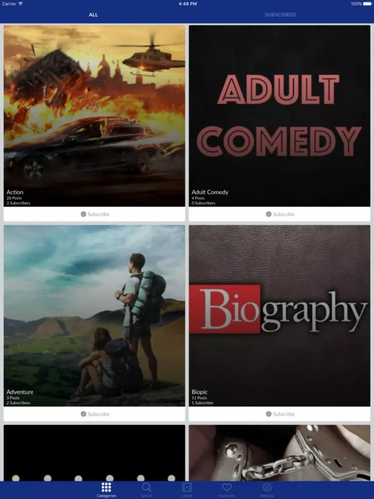 Bollywood movie trailers iPad  Ekran Görüntüleri