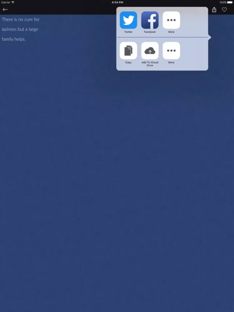 Family Quote iPad 應用截圖