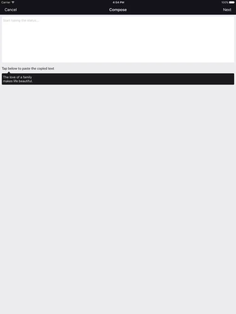 Family Quote iPad 應用截圖