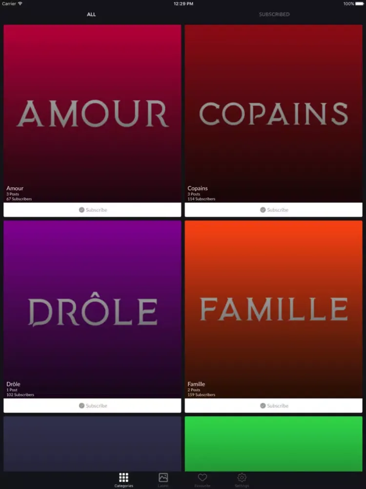 Скриншоты French Quotes Photos iPad 