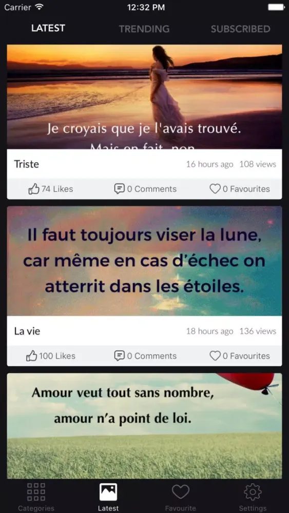 Скриншоты French Quotes Photos