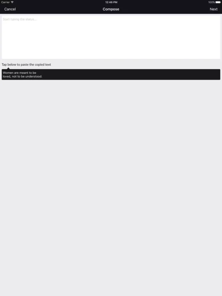 Funny Quotes Lots of fun iPad  Screenshots