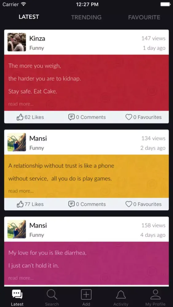 Funny Quotes Lots of fun Screenshots