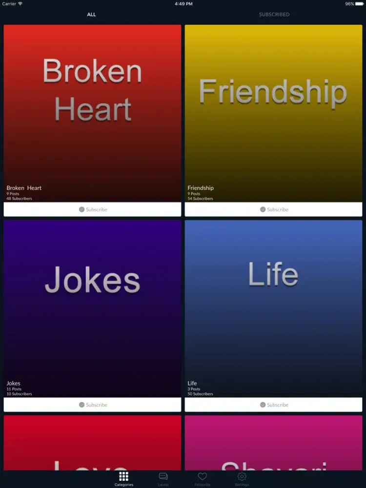 Marathi Status Quotes iPad  Screenshots