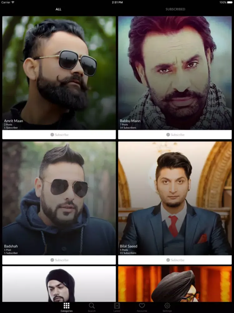 Скриншоты Punjabi Video Songs iPad 