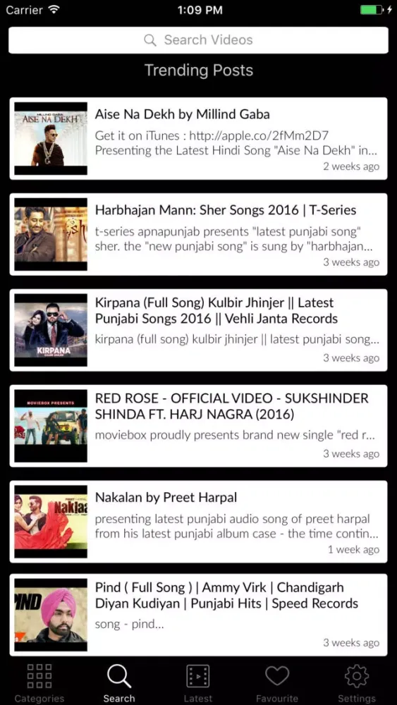 Скриншоты Punjabi Video Songs