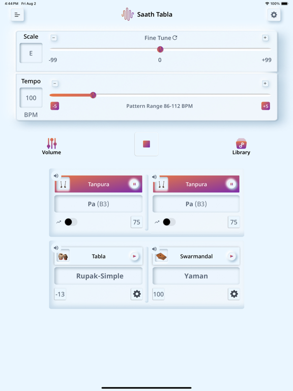 Скриншоты Saath Studio Tabla iPad 