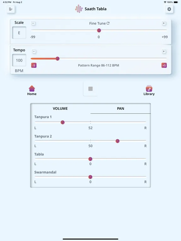 Saath Studio Tabla iPad 应用截图