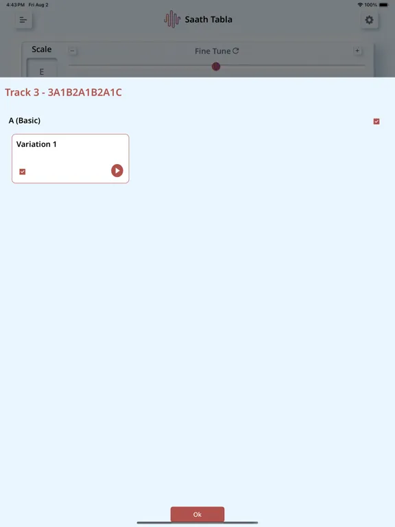 Saath Studio Tabla iPad 应用截图