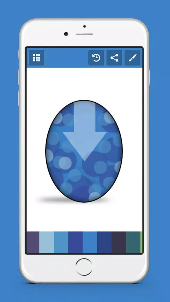 Tangkapan layar Easter Egg Painter