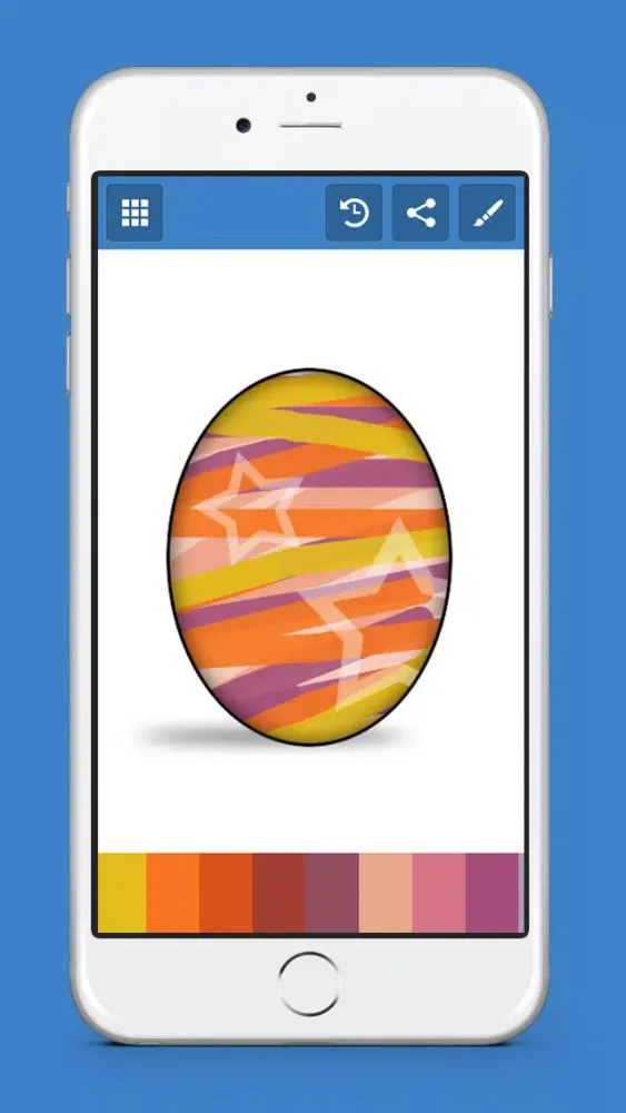 Tangkapan layar Easter Egg Painter