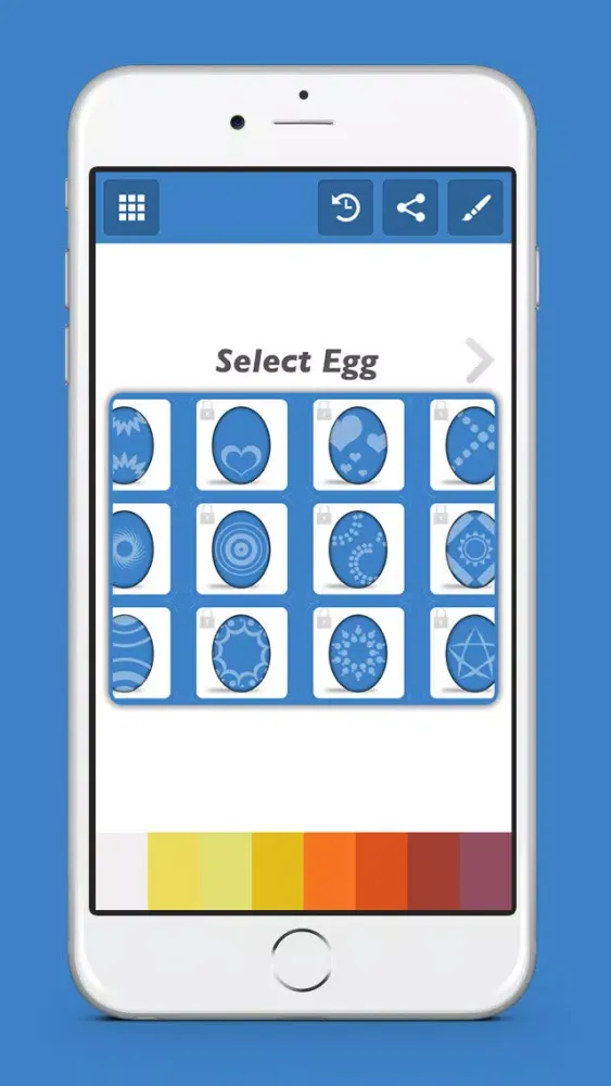 Tangkapan layar Easter Egg Painter