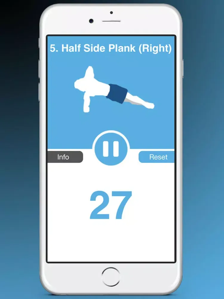 Tangkapan skrin SixPackFighter iPad 