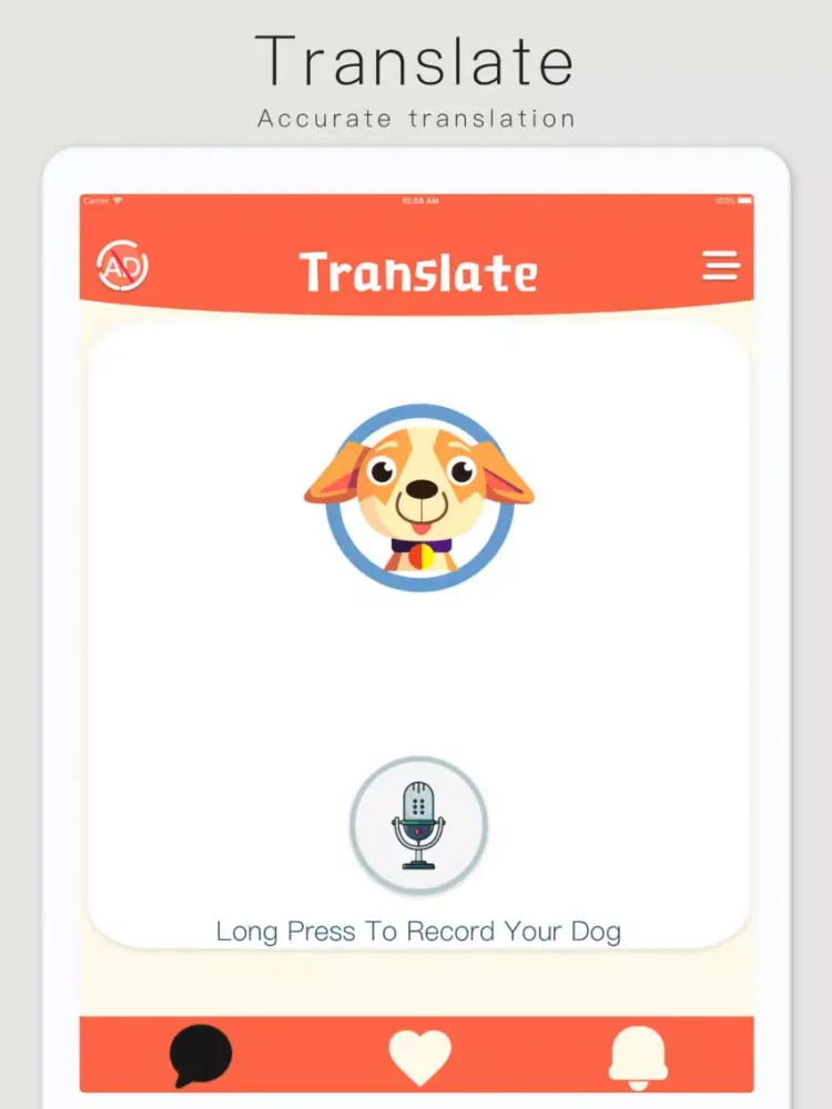 Dog Translator&Whistle iPad  Screenshots