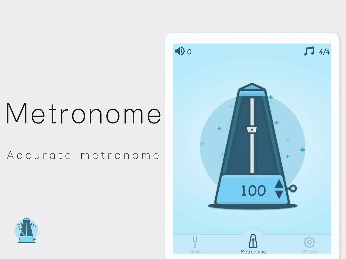 ภาพหน้าจอของ Metronome-Tempo Master iPad 