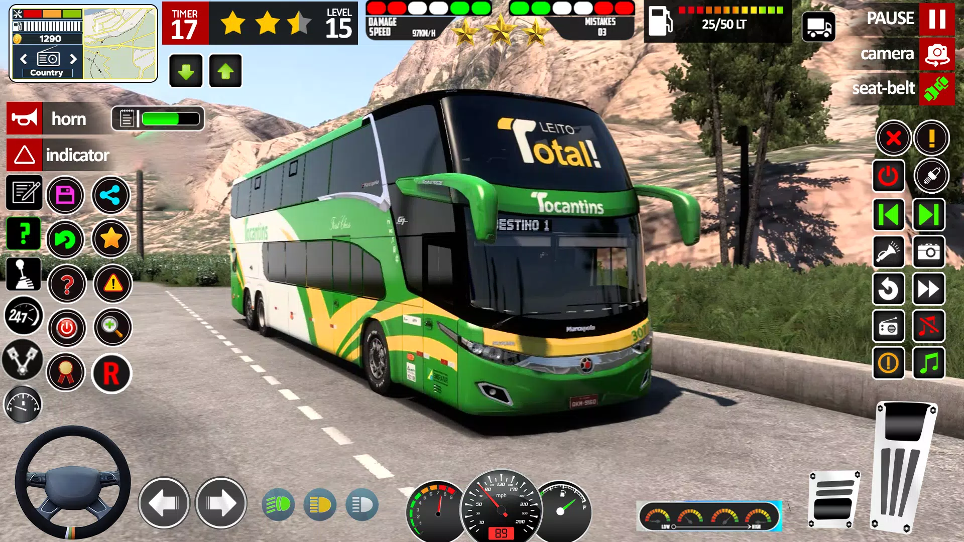 Bus Game Offroad Bus Simulator Screenshots