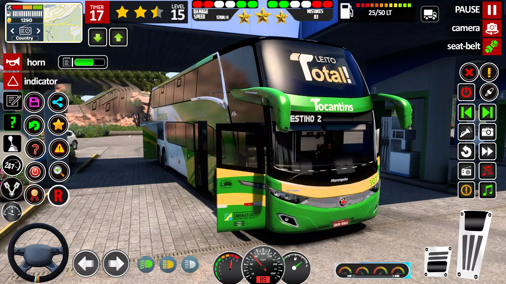 Bus Game Offroad Bus Simulator Screenshots