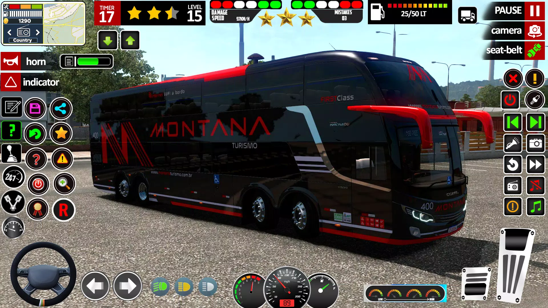 Bus Game Offroad Bus Simulator Screenshots