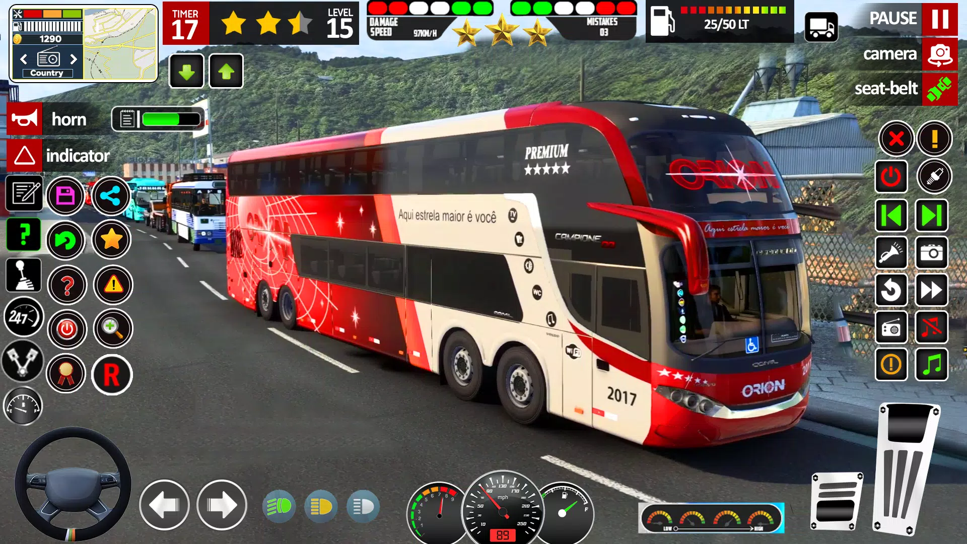 Bus Game Offroad Bus Simulator Screenshots