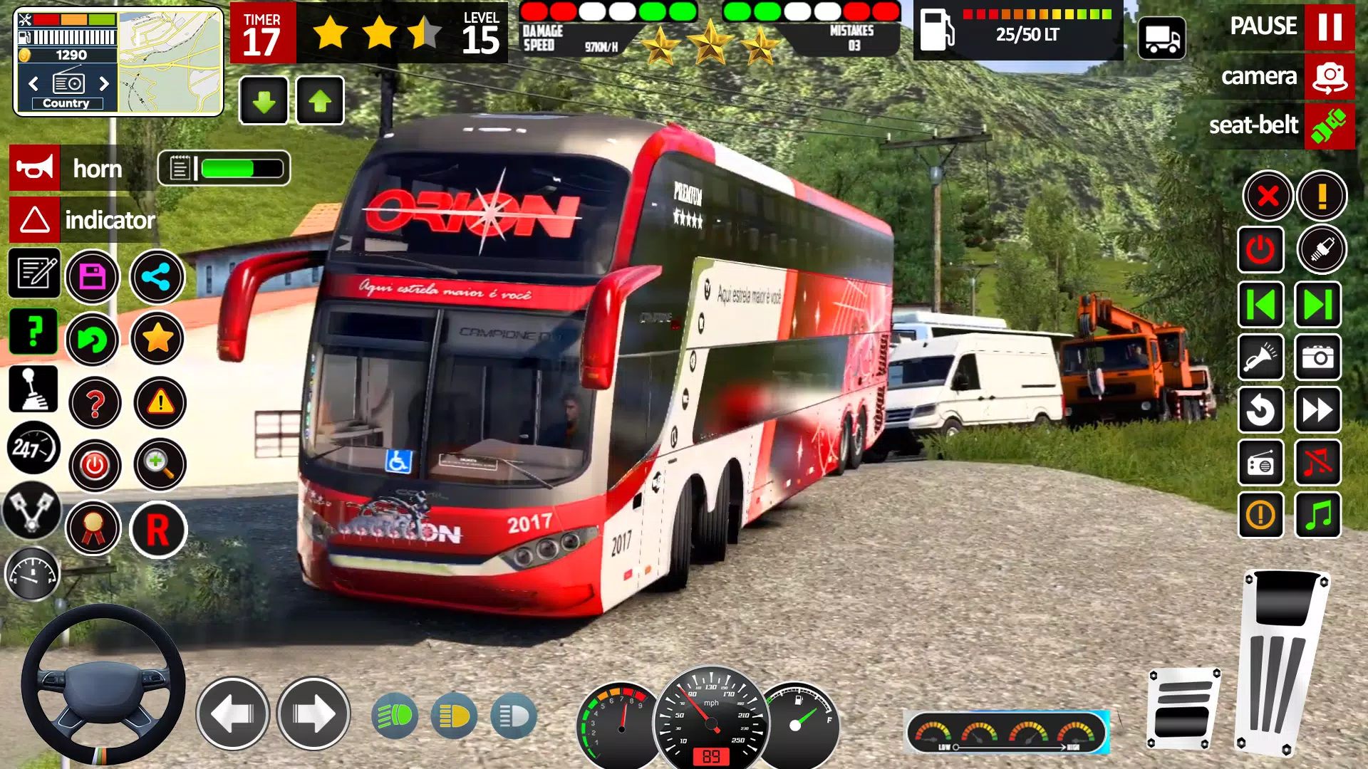 Bus Game Offroad Bus Simulator Screenshots