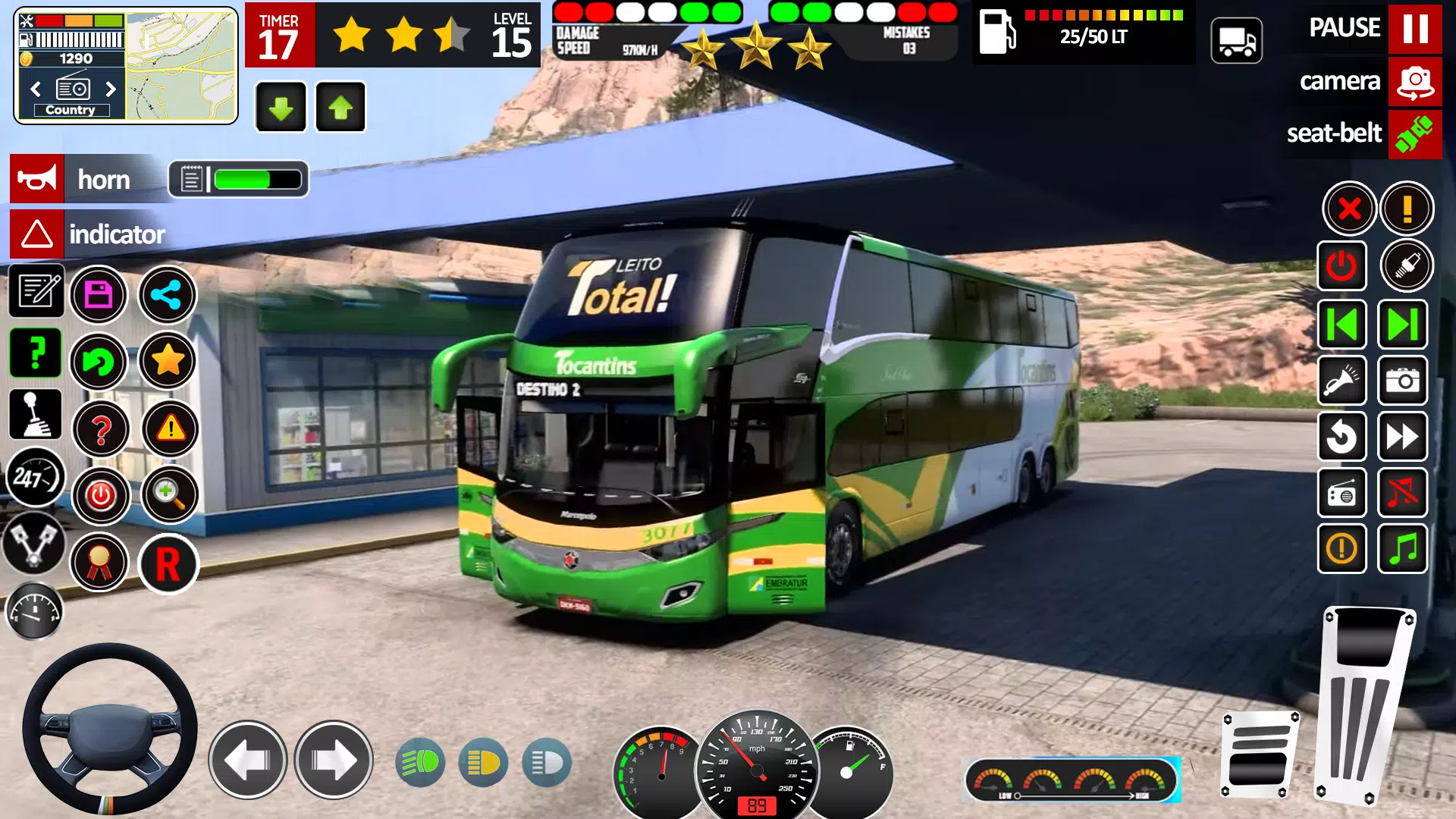 Bus Game Offroad Bus Simulator Screenshots