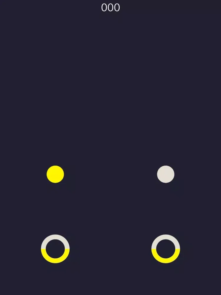 Tangkapan layar Rotating circle balls iPad 