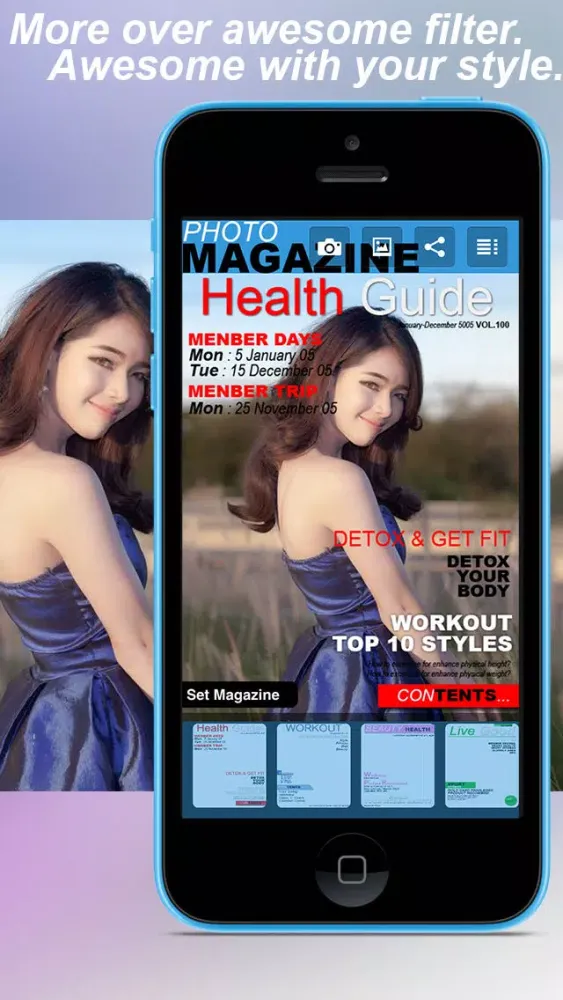 Ảnh chụp màn hình của PhotoMagazine