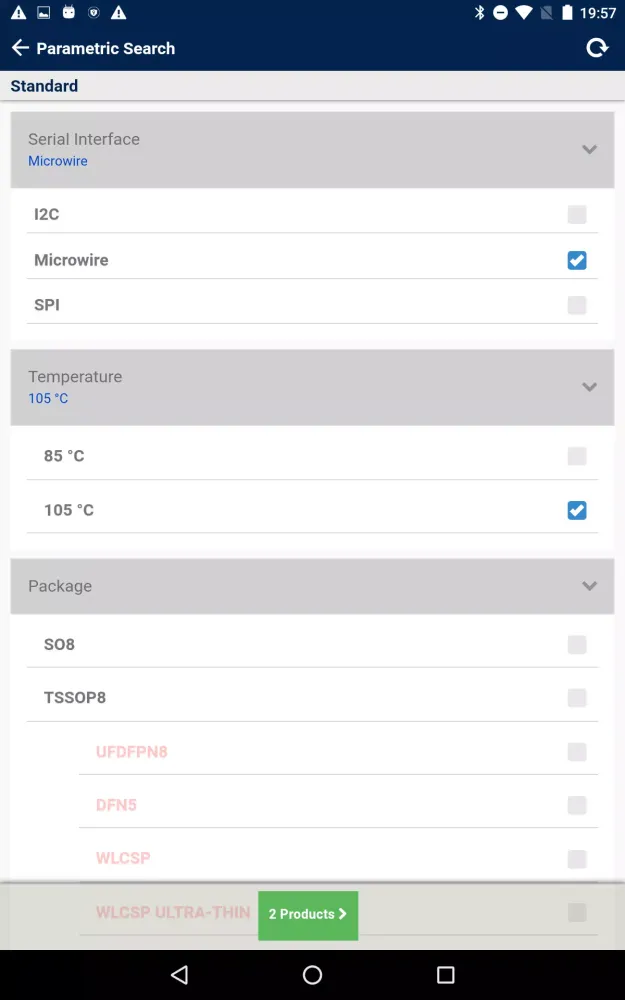 ST EEPROM Finder Ekran Görüntüleri