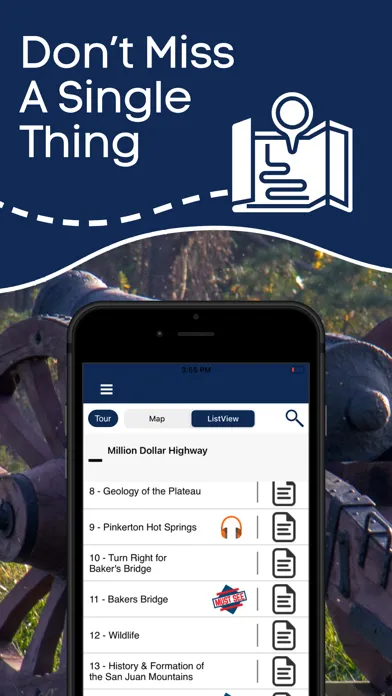 Yorktown Battlefield GPS Guide Screenshots