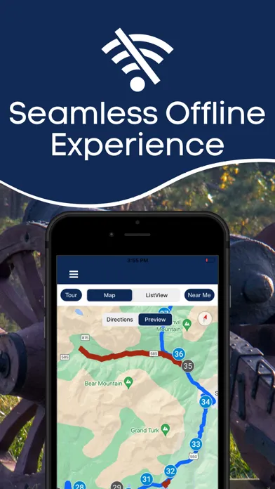 Yorktown Battlefield GPS Guide Screenshots