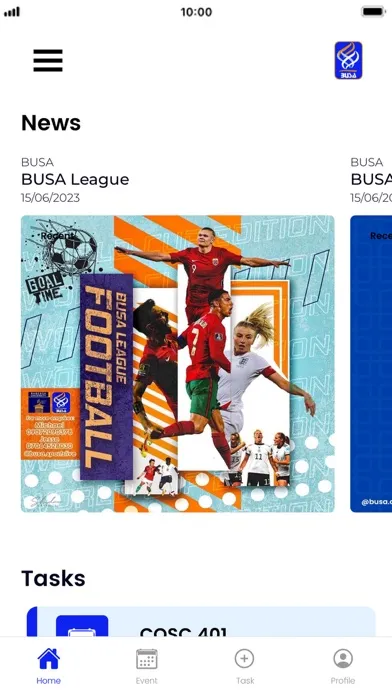 Скриншоты BUSA App