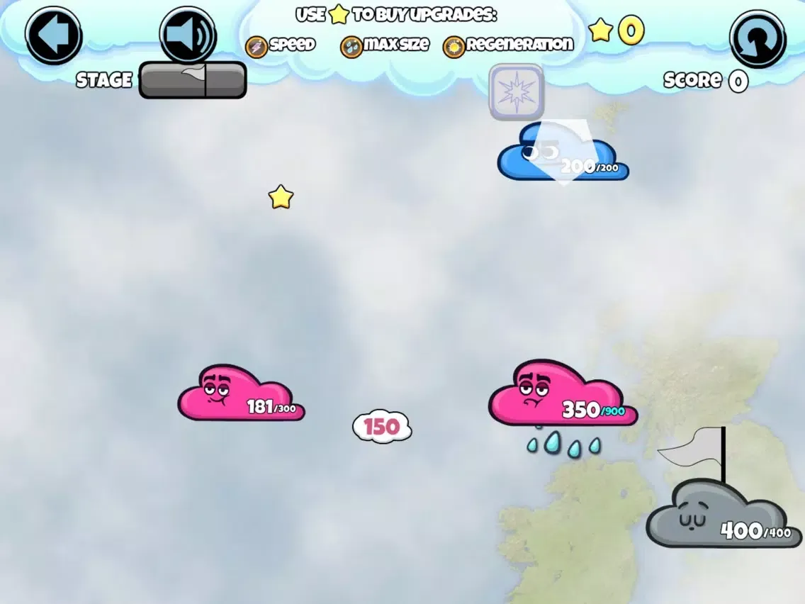 Cloud Wars SnowFall iPad  Ekran Görüntüleri