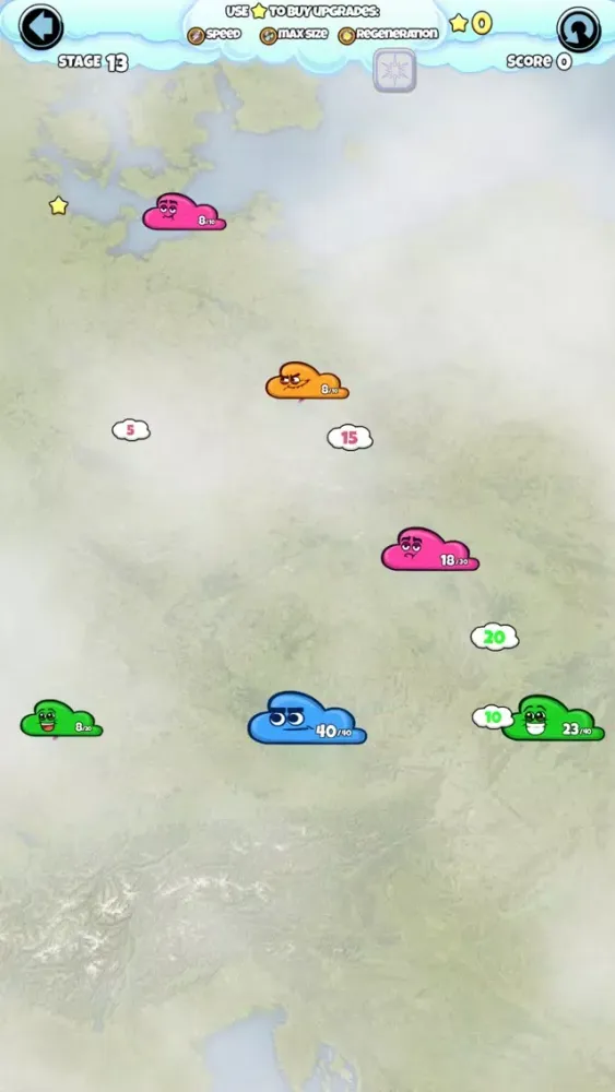 Cloud Wars SnowFall Ekran Görüntüleri