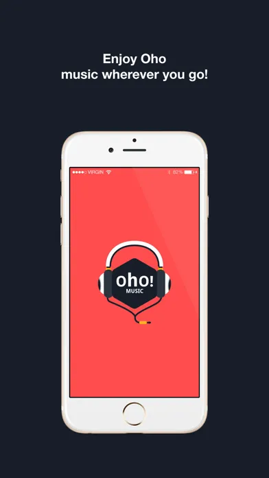 Oho! music - Listen to Live Radio, Music应用截图