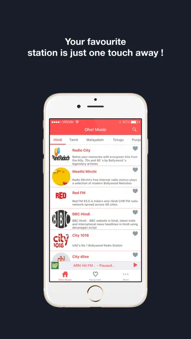 Oho! music - Listen to Live Radio, Music应用截图