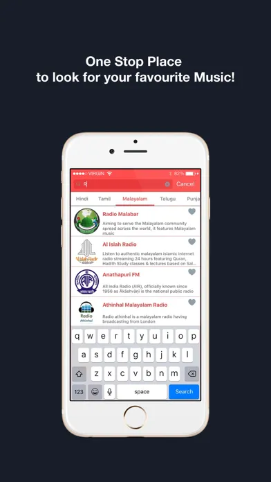Oho! music - Listen to Live Radio, Music应用截图