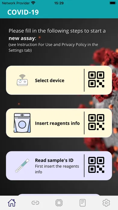 Dr Vida Pocket PCR Screenshots