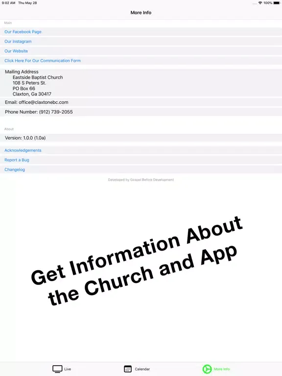 Eastside Info iPad  Ekran Görüntüleri