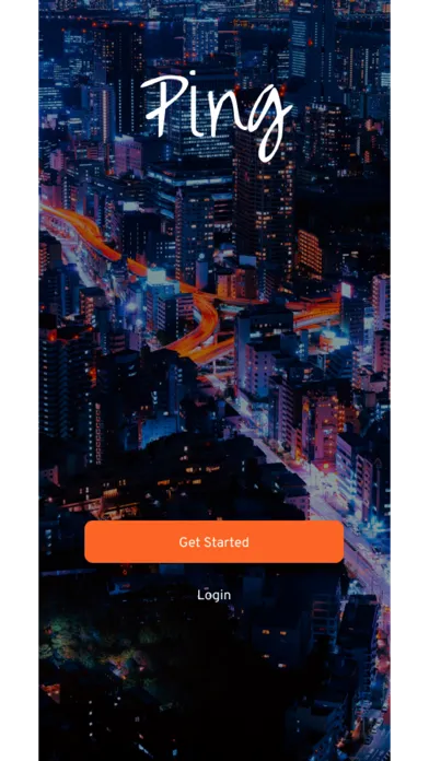 Tangkapan skrin Ping - Location Social Media