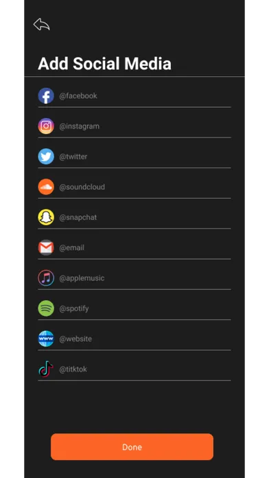 Tangkapan skrin Ping - Location Social Media