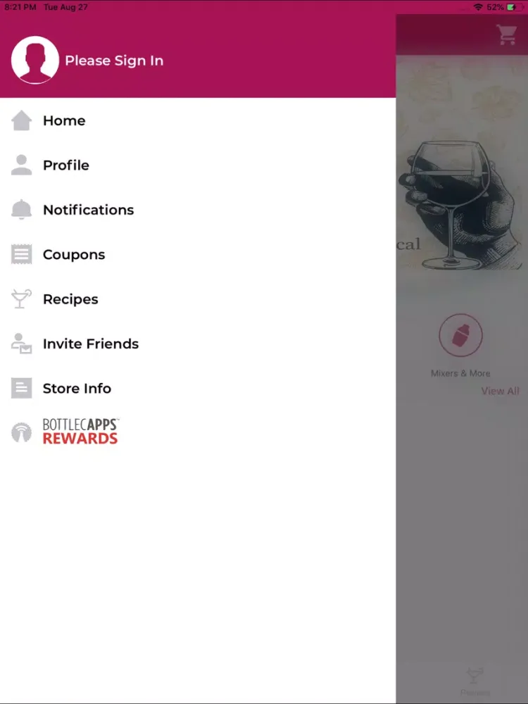 صور Lukas Wine & Spirits iPad 