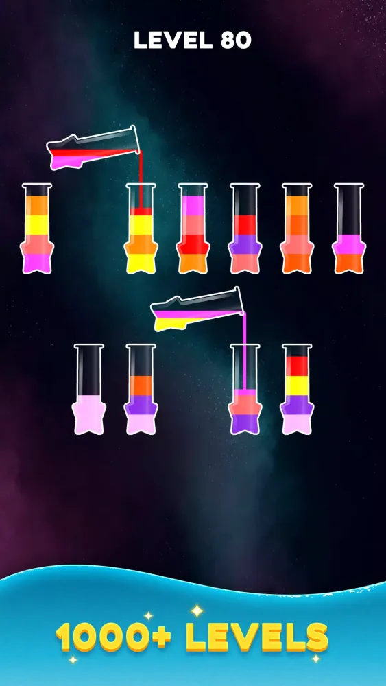 Water Color Sorting Screenshots