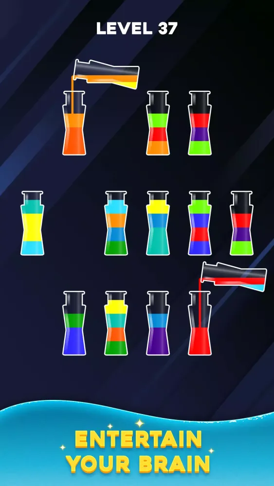 Water Color Sorting Screenshots